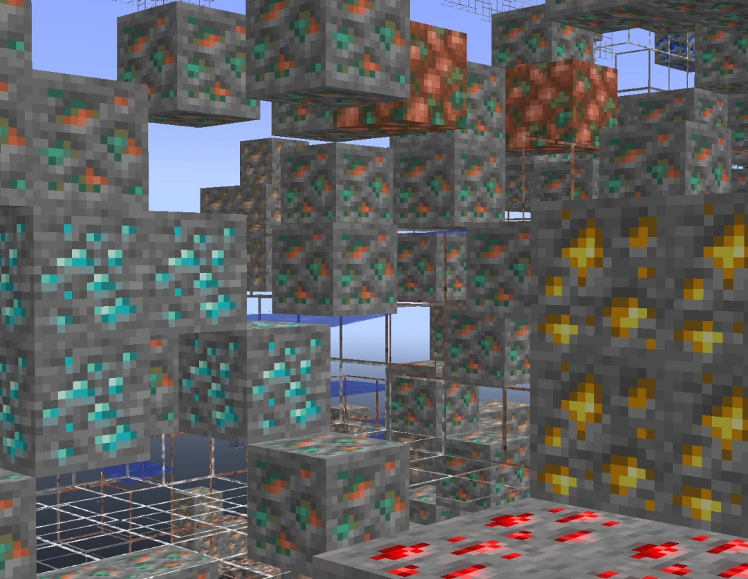 Minecraft Bedrock X-Ray Pack Screenshot